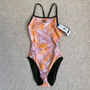 Arena Woman’s Allover Reversible Challenge Back One Piece Swimsuit